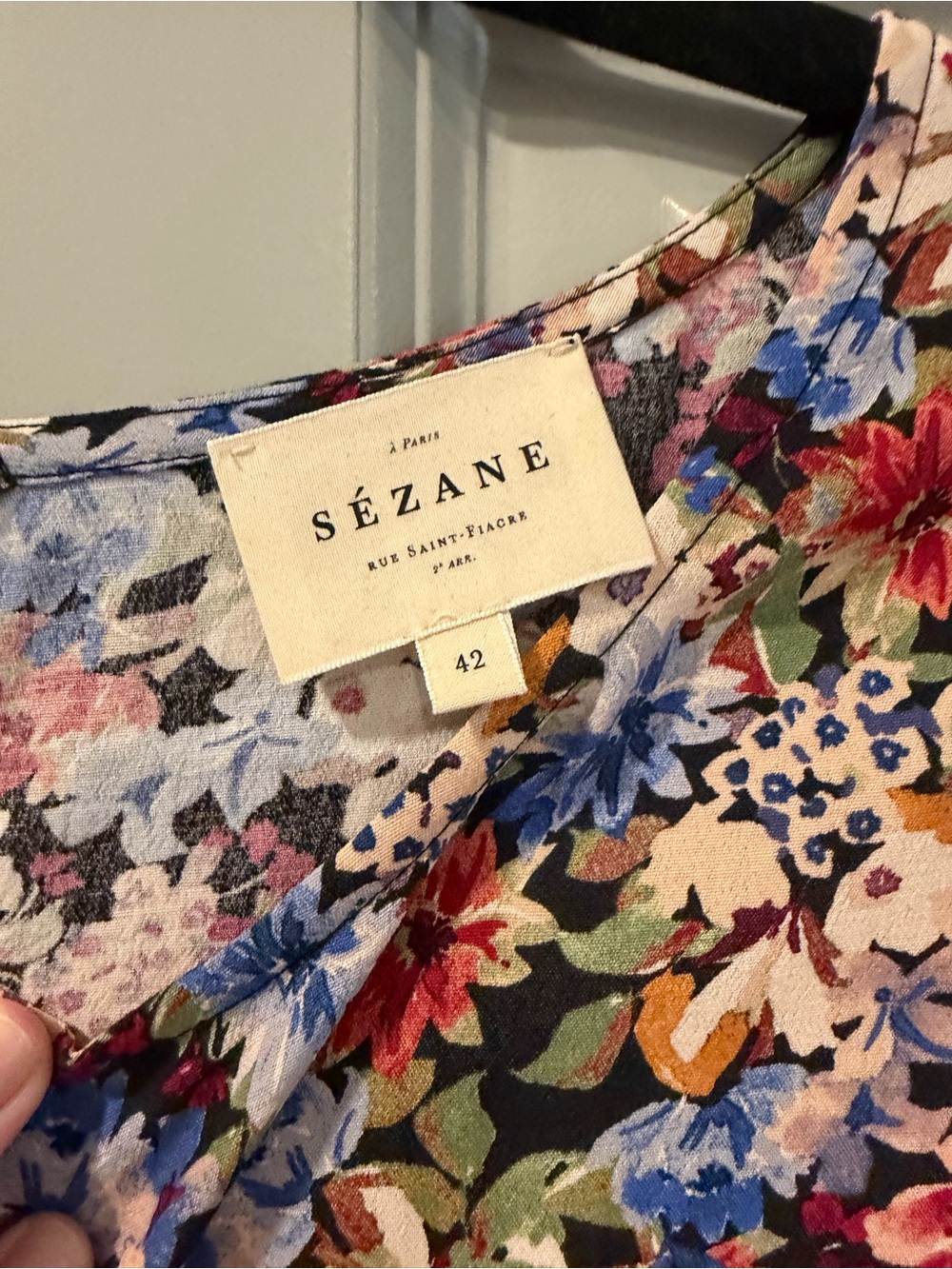 Sezane Floral Louisa Dress - Picture 5 of 7